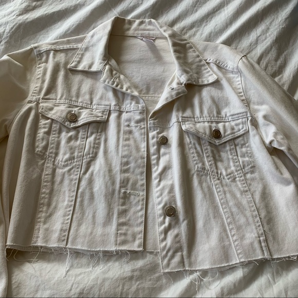 white denim jacket - Picture 2 of 4